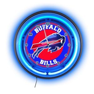 Buffalo Bills Football team NEON CLOCK NEW